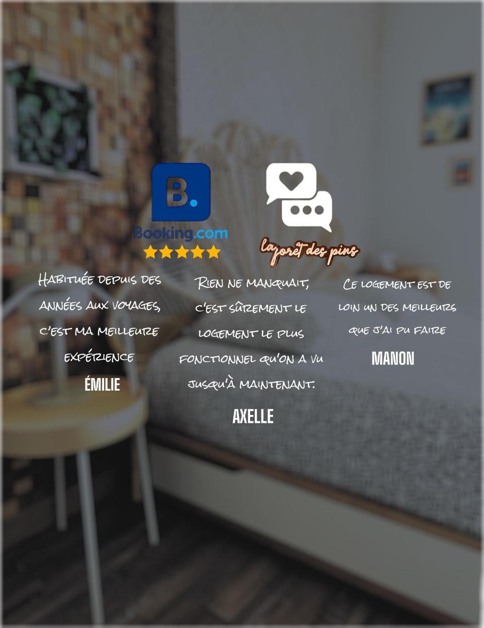 La Foret Des Pins - Free Check-in - Wifi - Parking Prive - Netflix - Draps & Serviettes Inclus Apartment Labenne