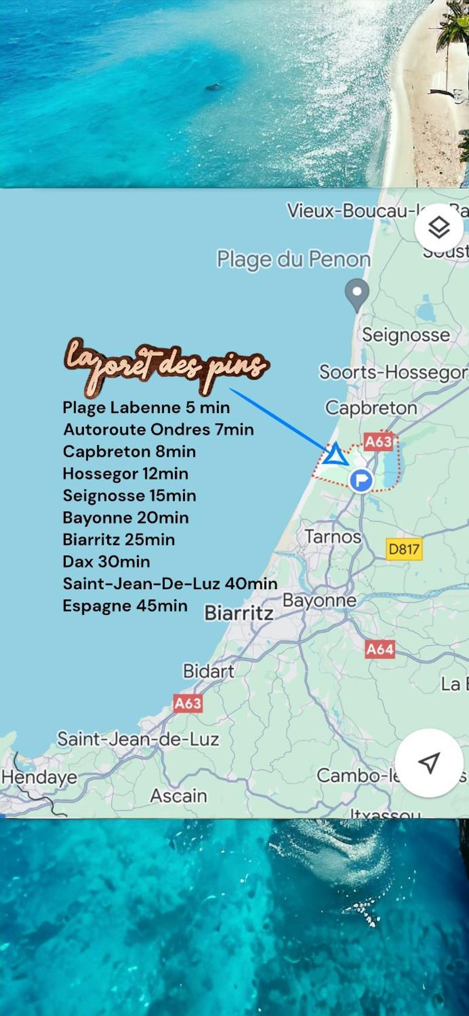 La Foret Des Pins - Free Check-in - Wifi - Parking Prive - Netflix - Draps & Serviettes Inclus Apartment Labenne