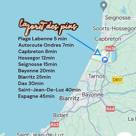 La Foret Des Pins - Free Check-In - Wifi - Parking Prive - Netflix - Draps & Serviettes Inclus Labenne Esterno foto