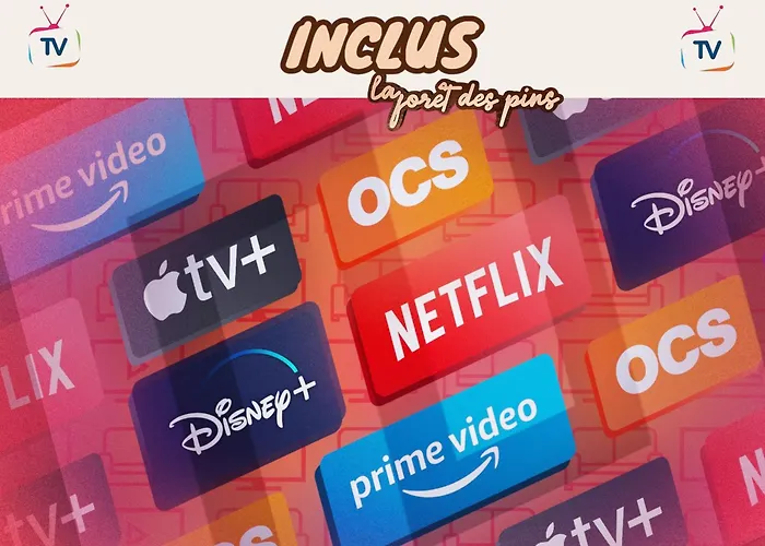La Foret Des Pins - Free Check-In - Wifi - Parking Prive - Netflix - Draps & Serviettes Inclus